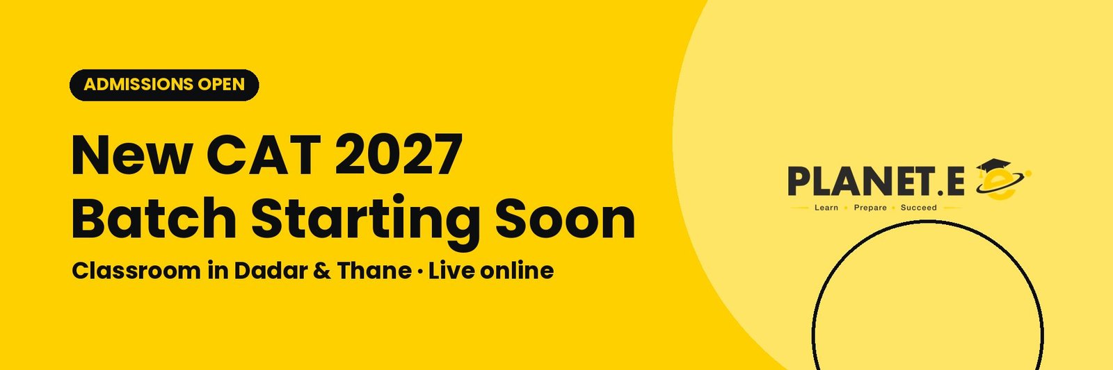 New CAT 2027 batch starting soon